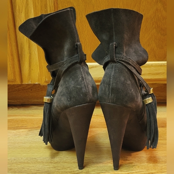Stiletto Slouch Ankle Booties - Picture 6 of 8